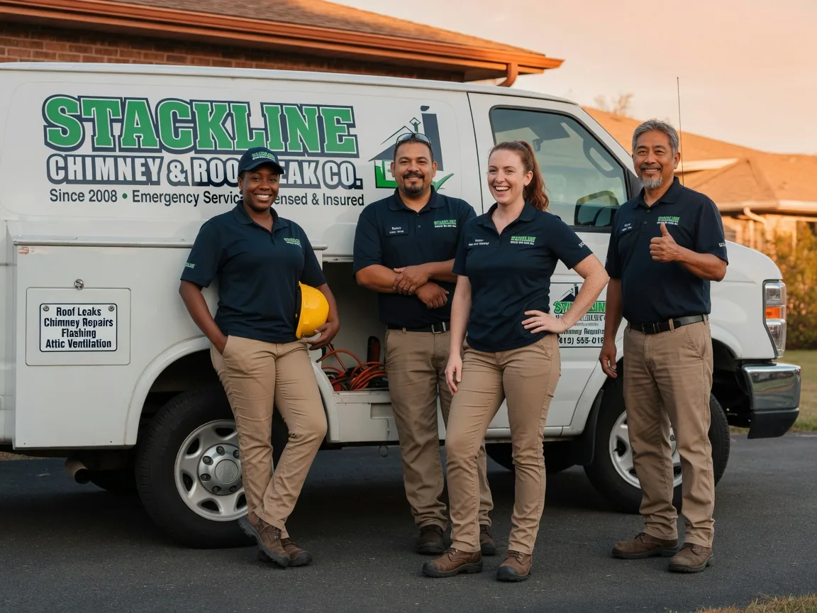 Chimney flashing repair company in Algoma, WI